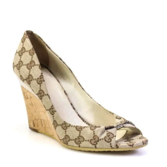 Woman authentic gucci wedges - Picture 2 of 4